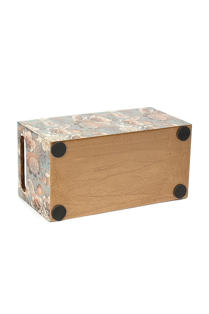 Grey Wood Cutlery Holder by BLUE ELEPHANT at Pernia's Pop Up Shop