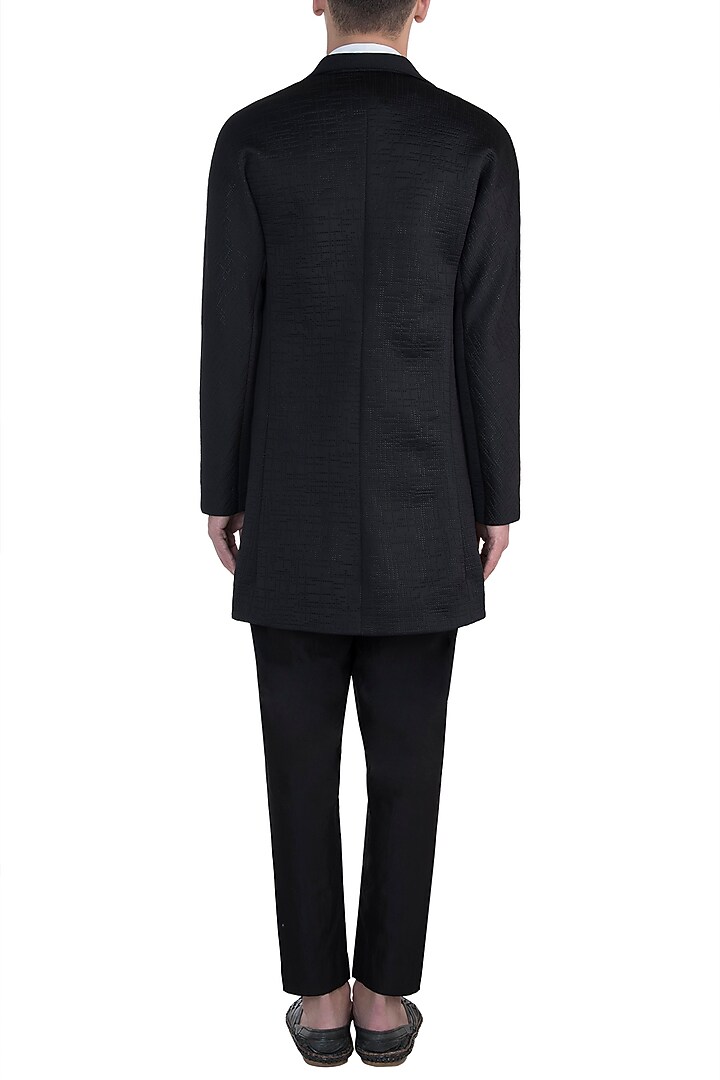 Black embossed jacket available only at Pernia's Pop Up Shop.