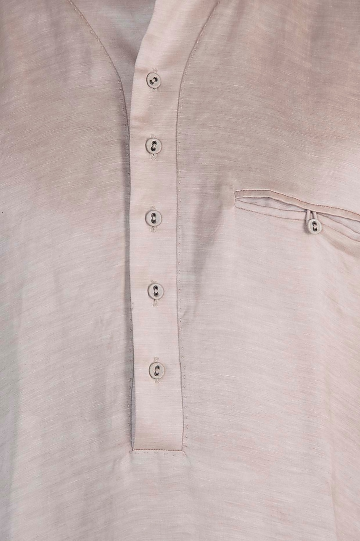 Old rose kurta with churidar available only at Pernia's Pop Up Shop.