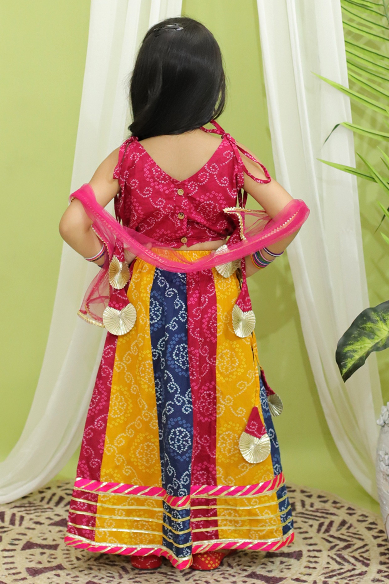 Buy BownBee Girls Red Embellished - Lehenga Choli Set Online at Best Prices  in India - JioMart.