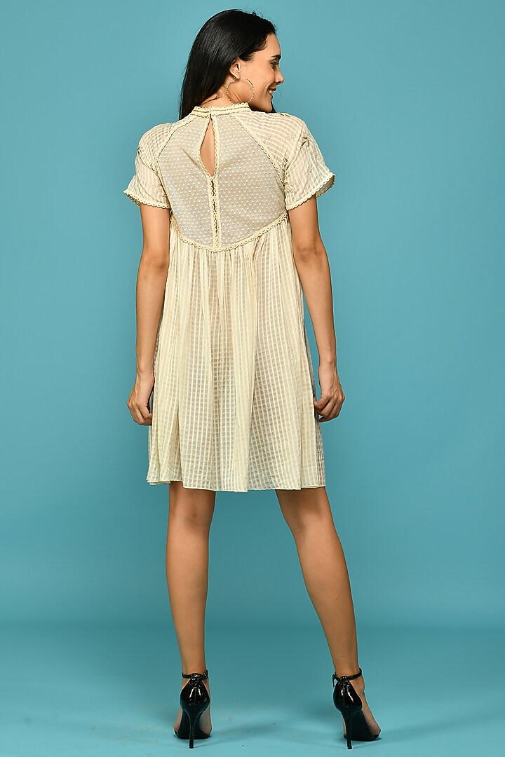 Pearl Embroidered Tunic by Bhanuni By Jyoti at Pernia's Pop Up Shop