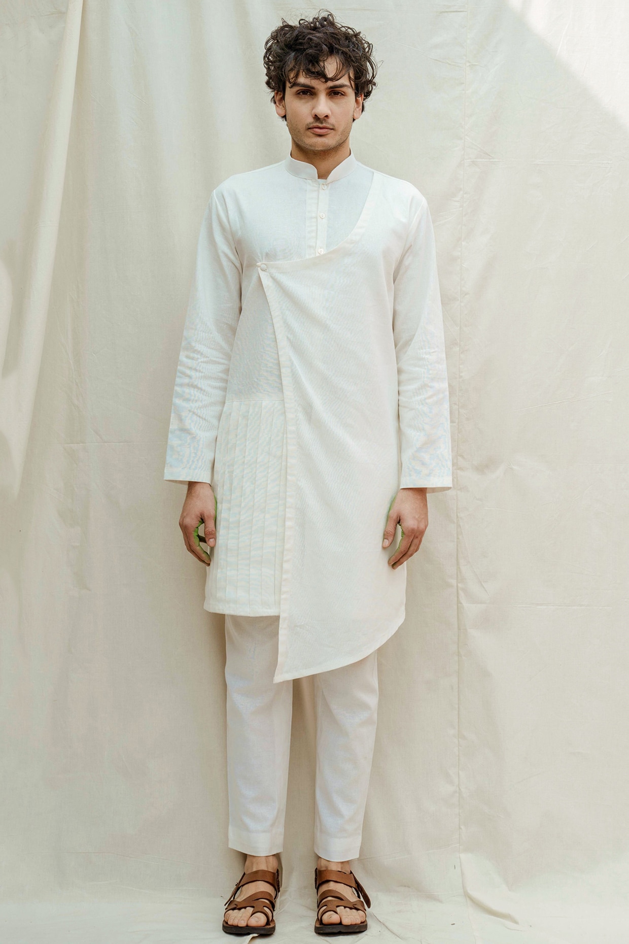 Buy Zarkle Men And Women White Foil Print Pure Cotton Couple Kurta Pajama  And Kurti Pant Set (Men-L And Women-L) Online at Best Prices in India -  JioMart.