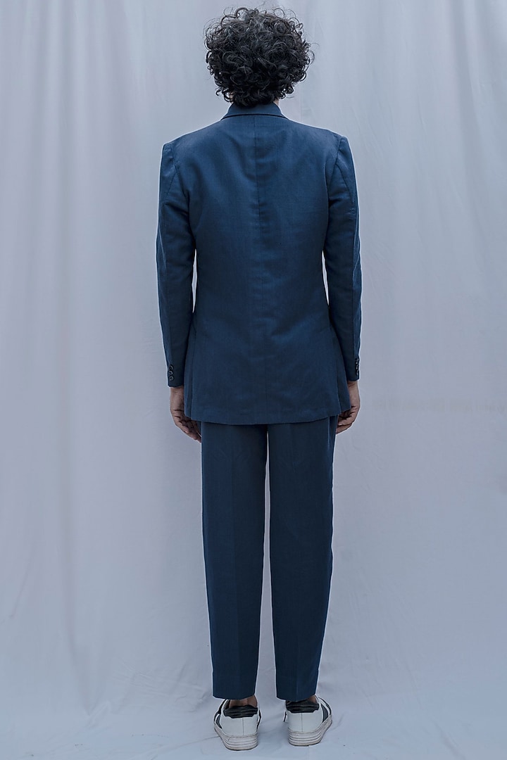 Aegean Blue Suit Set by Bohame Men at Pernia's Pop Up Shop