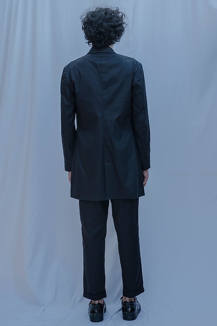 Black Jacket Set by Bohame Men at Pernia's Pop Up Shop