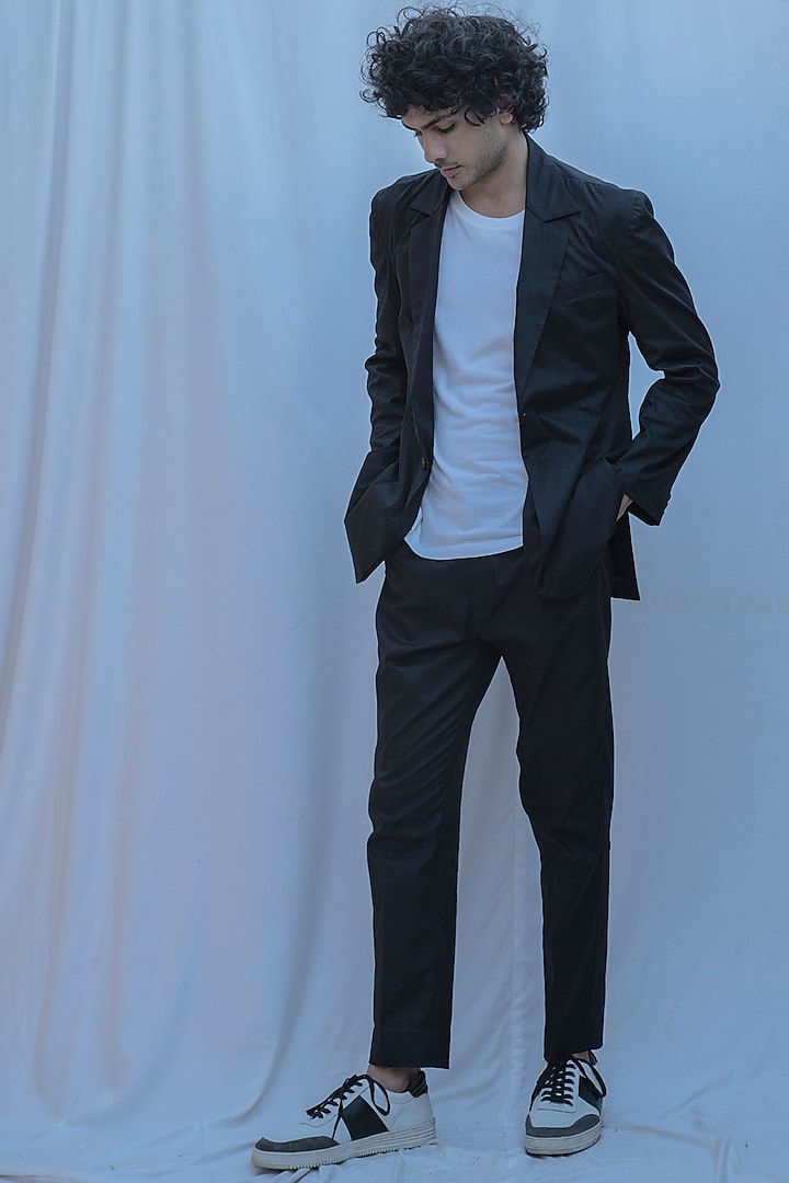 Black Suit Set by Bohame Men at Pernia's Pop Up Shop