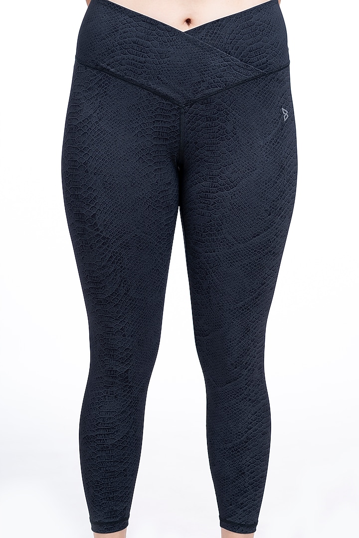 Black Printed Athleisure by BODD ACTIVE at Pernia's Pop Up Shop