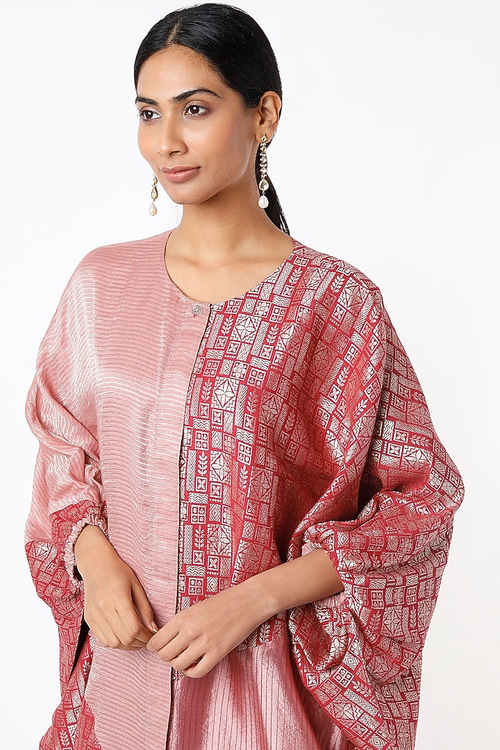 Light Pink Vacation Dress With Slip by Bodhi Tree by Deepika and Neha at Pernia's Pop Up Shop