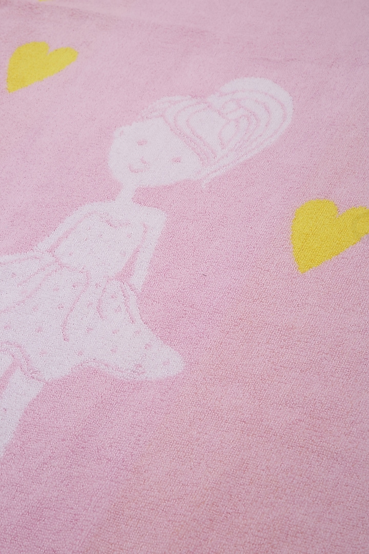 Lilac Cotton Jacquard Towel by Bonheur at Pernia's Pop Up Shop
