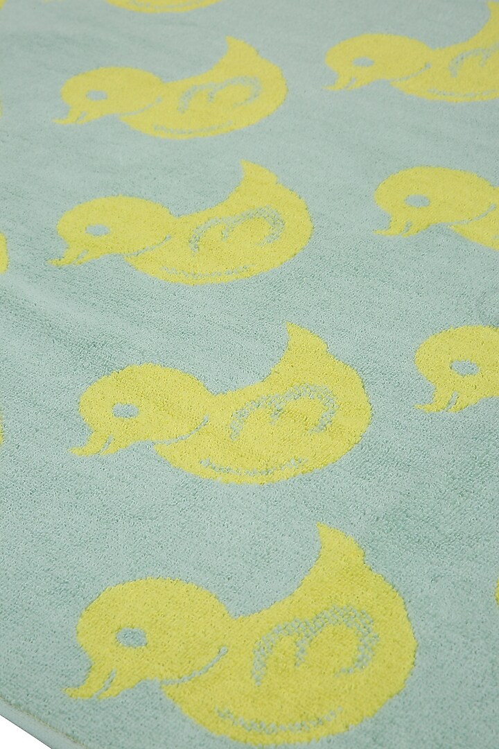 Mint Green Jacquard Towel by Bonheur at Pernia's Pop Up Shop