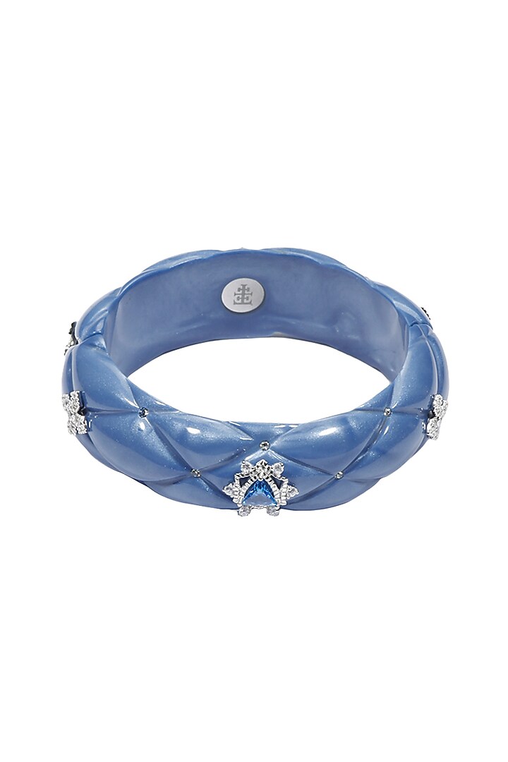 The Bohemian presents Silver twinkle star bangle available only at Pernia's Pop Up Shop.