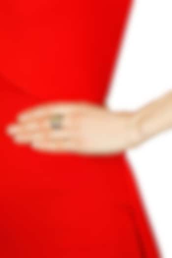 Gold plated chantilly vintage ring available only at Pernia's Pop Up Shop.