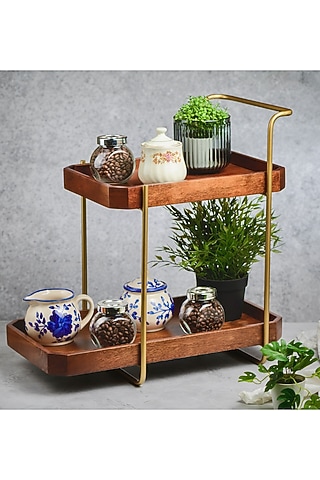Brown Wooden Handcrafted Premium Honey Do Organizer by Brick Brown