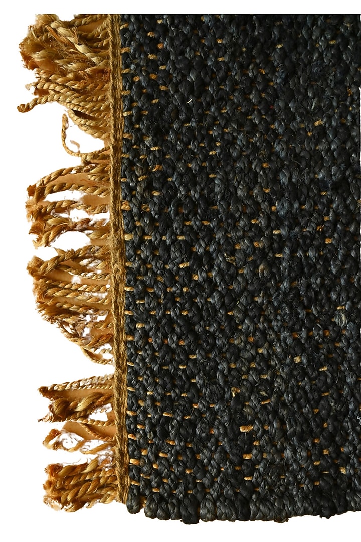 Black Jute Rugs by Blue Lotus Design at Pernia's Pop Up Shop