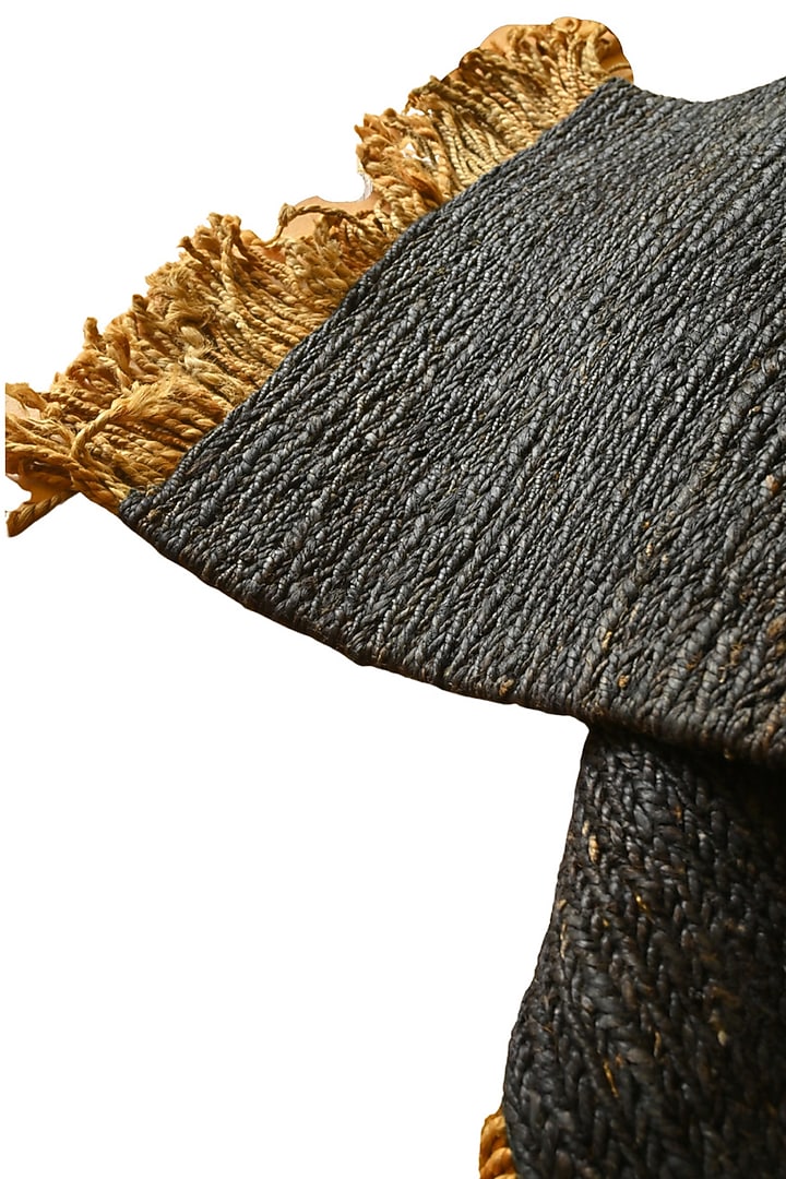 Black Jute Rugs by Blue Lotus Design at Pernia's Pop Up Shop