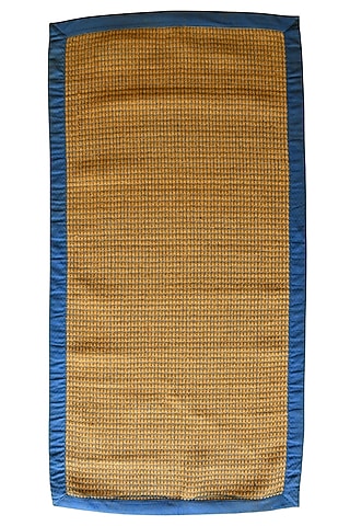 Blue & Beige Jute Mats by Blue Lotus Design