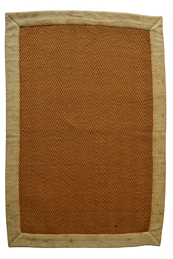 Brown & White Jute Mats by Blue Lotus Design at Pernia's Pop Up Shop