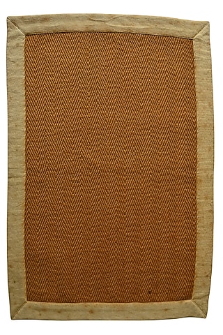Brown & White Jute Mats by Blue Lotus Design