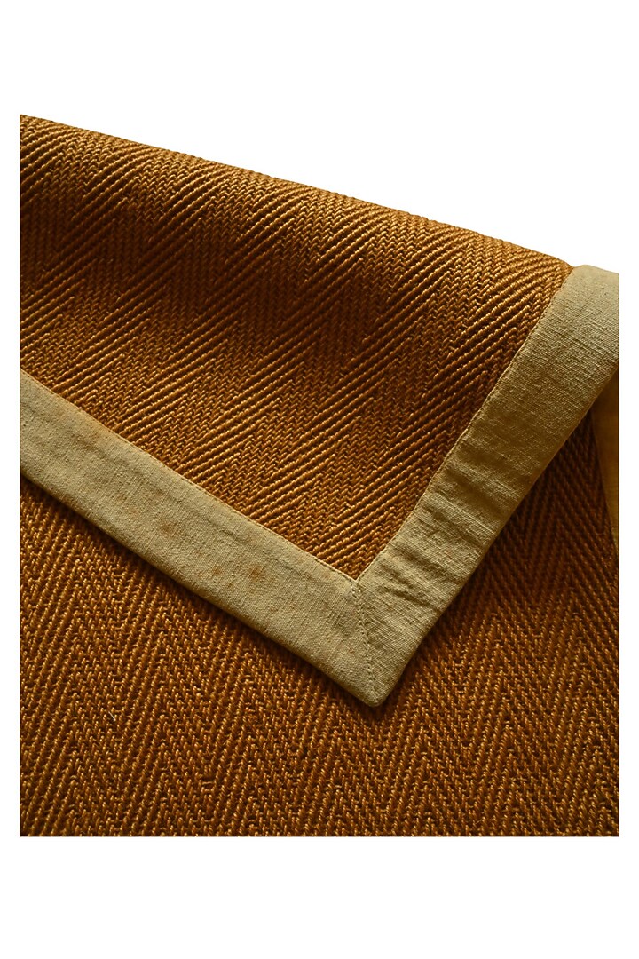 Brown & White Jute Mats by Blue Lotus Design at Pernia's Pop Up Shop