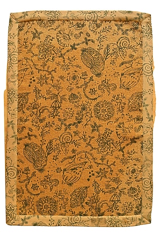 Cream & Natural Jute Hand Painted Rugs by Blue Lotus Design