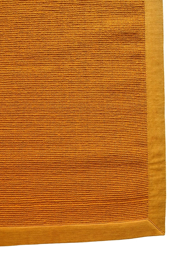 Saffron-Colored Jute Mats by Blue Lotus Design at Pernia's Pop Up Shop