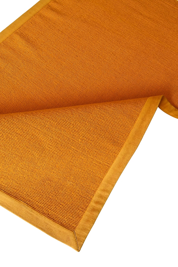 Saffron-Colored Jute Mats by Blue Lotus Design at Pernia's Pop Up Shop