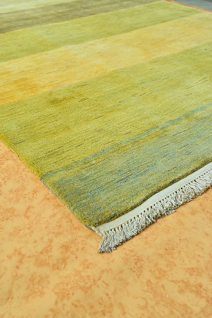 Multi-Colored Blended Wool Hand-Knotted Persian Rug by Blue Lotus Design at Pernia's Pop Up Shop