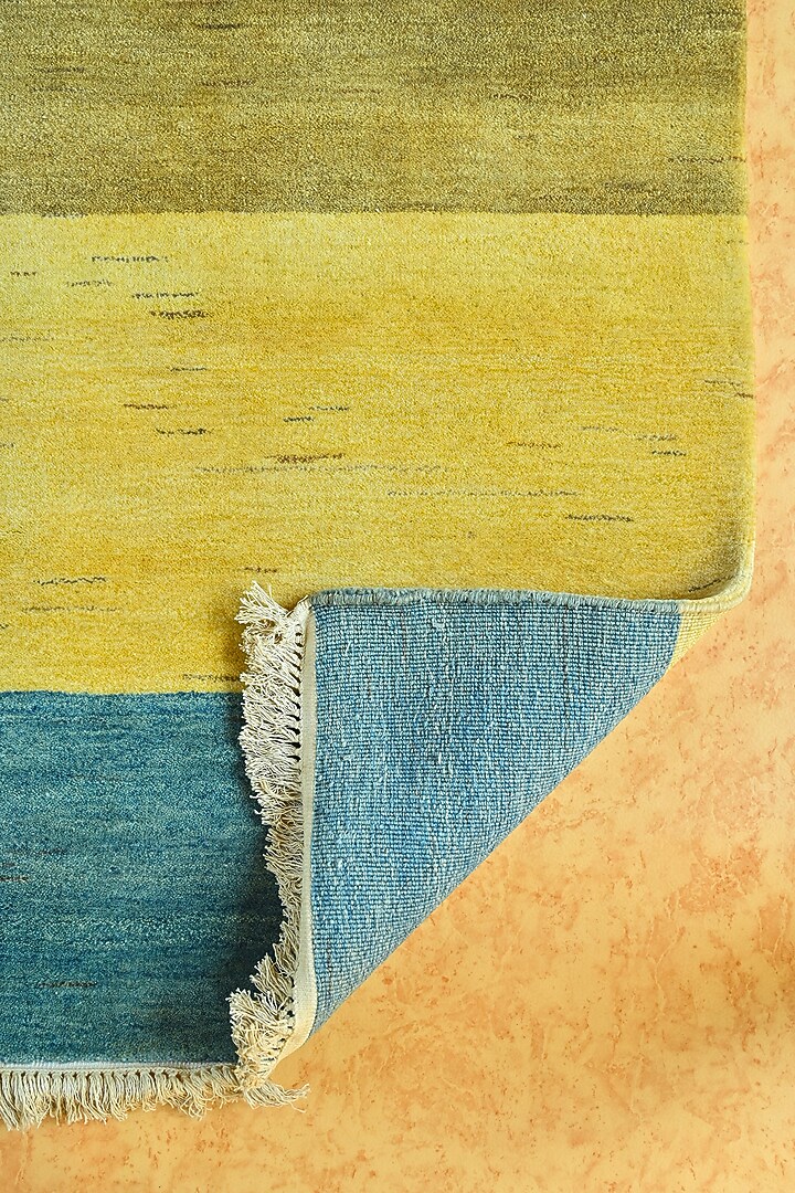 Multi-Colored Blended Wool Hand-Knotted Persian Rug by Blue Lotus Design at Pernia's Pop Up Shop