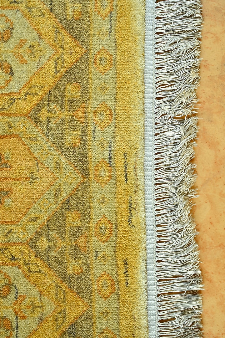 Multi-Colored New Zealand Wool Hand-Knotted Persian Rug by Blue Lotus Design at Pernia's Pop Up Shop