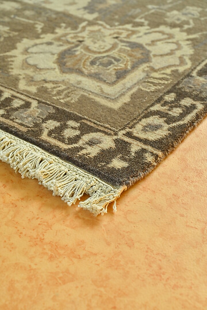 Multi-Colored Blended Wool Hand-Knotted Persian Rug by Blue Lotus Design at Pernia's Pop Up Shop