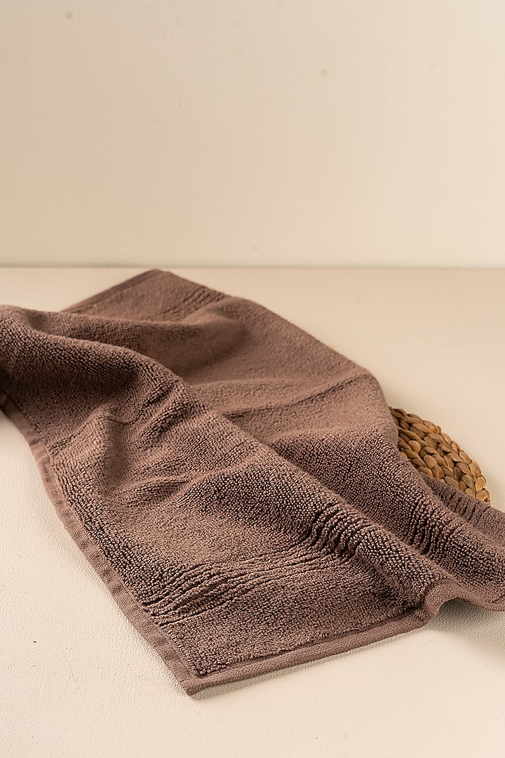 Brown Face Towels by By ADAB