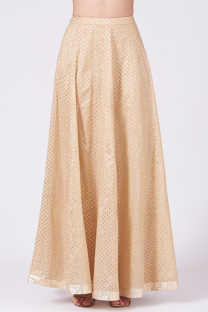Peach Embroidered Kurta Set by Breathe By Aakanksha Singh at Pernia's Pop Up Shop