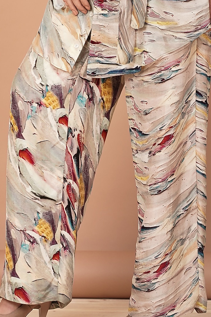 Multi-Coloured Printed Tunic Set by Breathe By Aakanksha Singh at Pernia's Pop Up Shop
