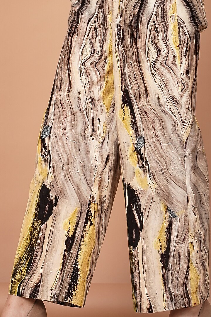 Multi-Coloured Printed Jumpsuit by Breathe By Aakanksha Singh at Pernia's Pop Up Shop