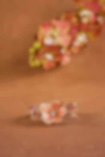 Multi-Colored Enameled Floral Bracelet by THE BEAUTIFUL SECRET at Pernia's Pop Up Shop