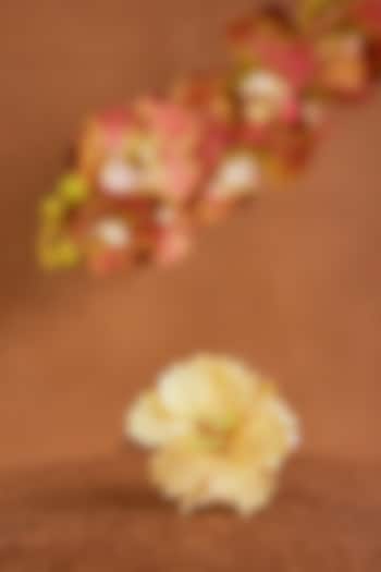 Yellow Enameled Floral Ring by THE BEAUTIFUL SECRET at Pernia's Pop Up Shop