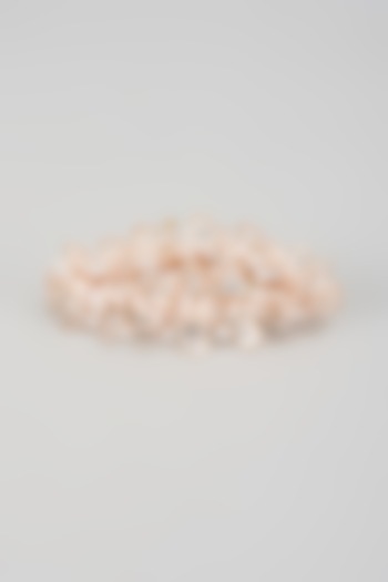Gold Finish Enameled Handcrafted Floral Bracelet by THE BEAUTIFUL SECRET at Pernia's Pop Up Shop