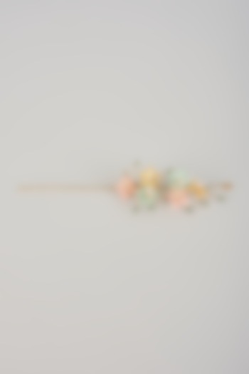 Multi-Colored Resin Adjustable Floral Bracelet by THE BEAUTIFUL SECRET at Pernia's Pop Up Shop