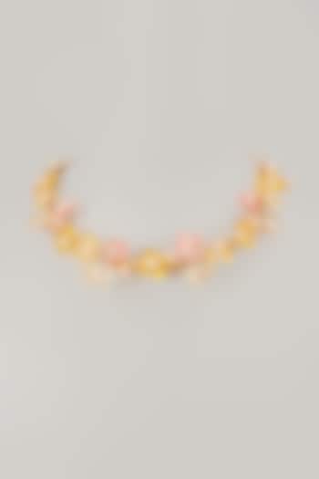 Multi-Colored Floral Necklace by THE BEAUTIFUL SECRET at Pernia's Pop Up Shop