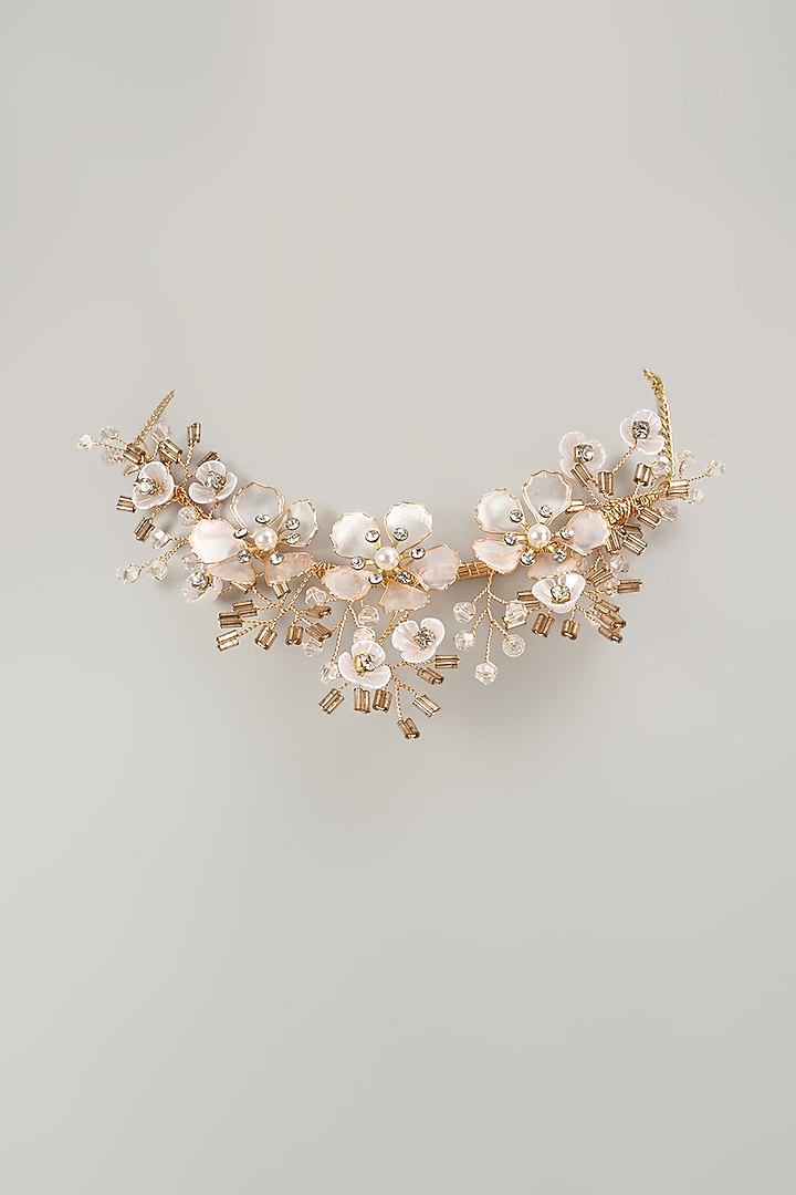 Multi-Colored Floral Necklace by THE BEAUTIFUL SECRET at Pernia's Pop Up Shop