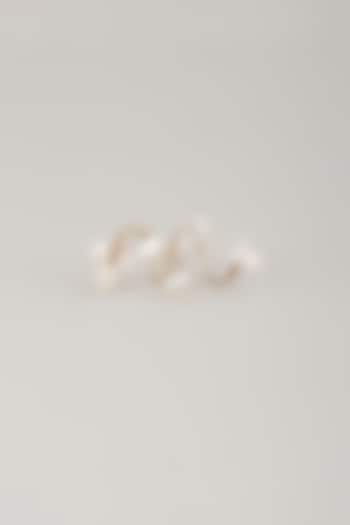 White Enameled Handcrafted Floral Ring by THE BEAUTIFUL SECRET at Pernia's Pop Up Shop