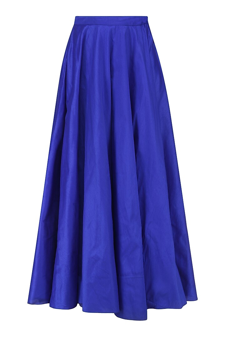 Navy Embroidered Short Kurta with Lehenga Set available only at Pernia's Pop Up Shop.