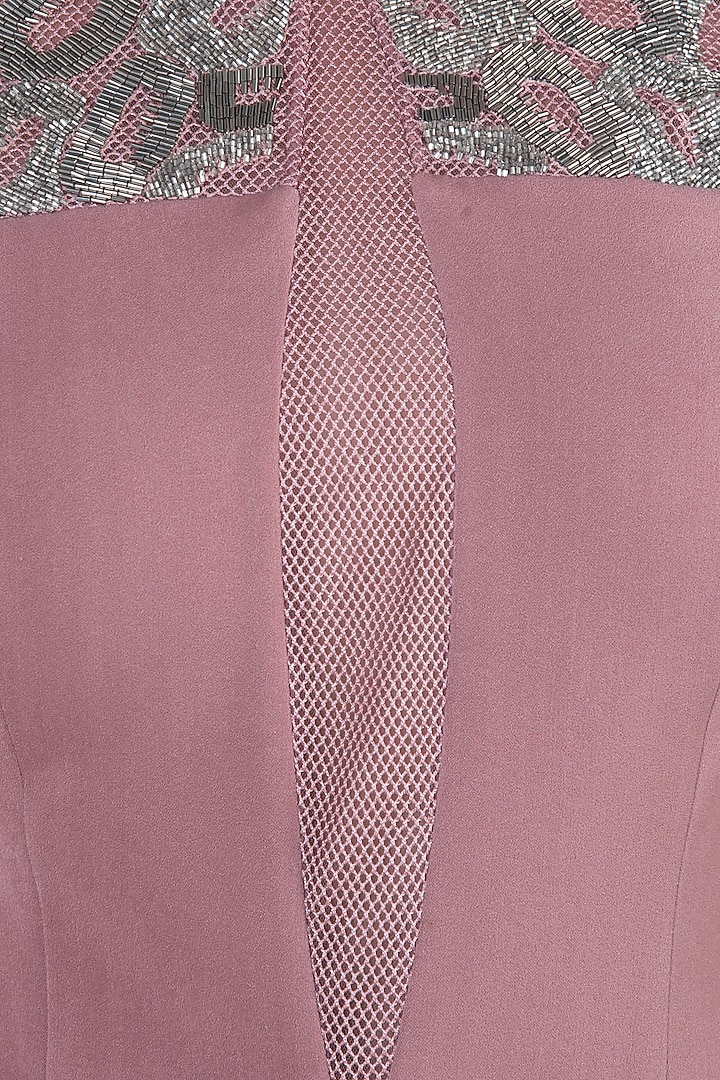 Pink bell sleeved jumpsuit available only at Pernia's Pop Up Shop.