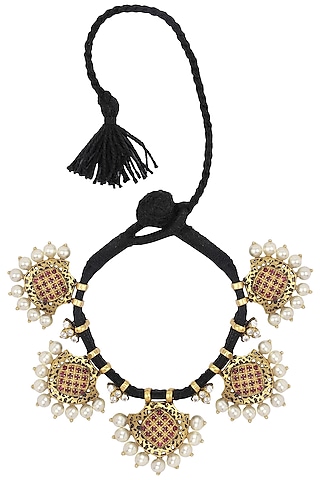Gold Plated Panki Bangle by Blue Turban