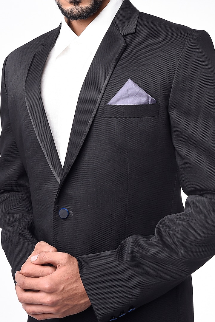 Black Suiting Blazer Set by Bubber Couture at Pernia's Pop Up Shop