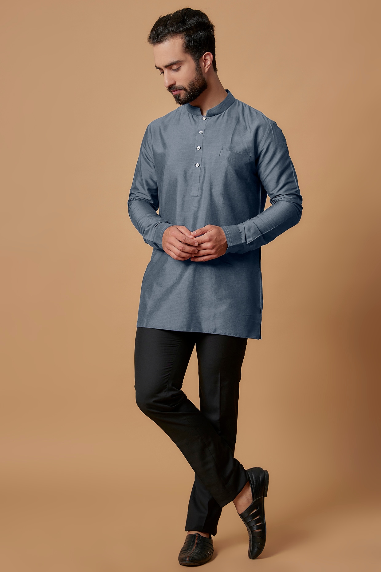 Cotton and silk sale mens shalwar kameez