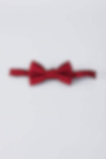 Red Satin Bowtie by Bubber Couture