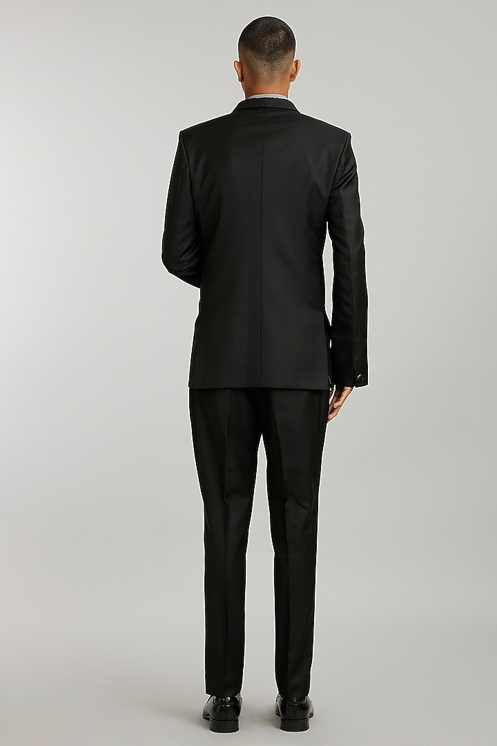 Ebony Wool Blazer by Bubber Couture at Pernia's Pop Up Shop