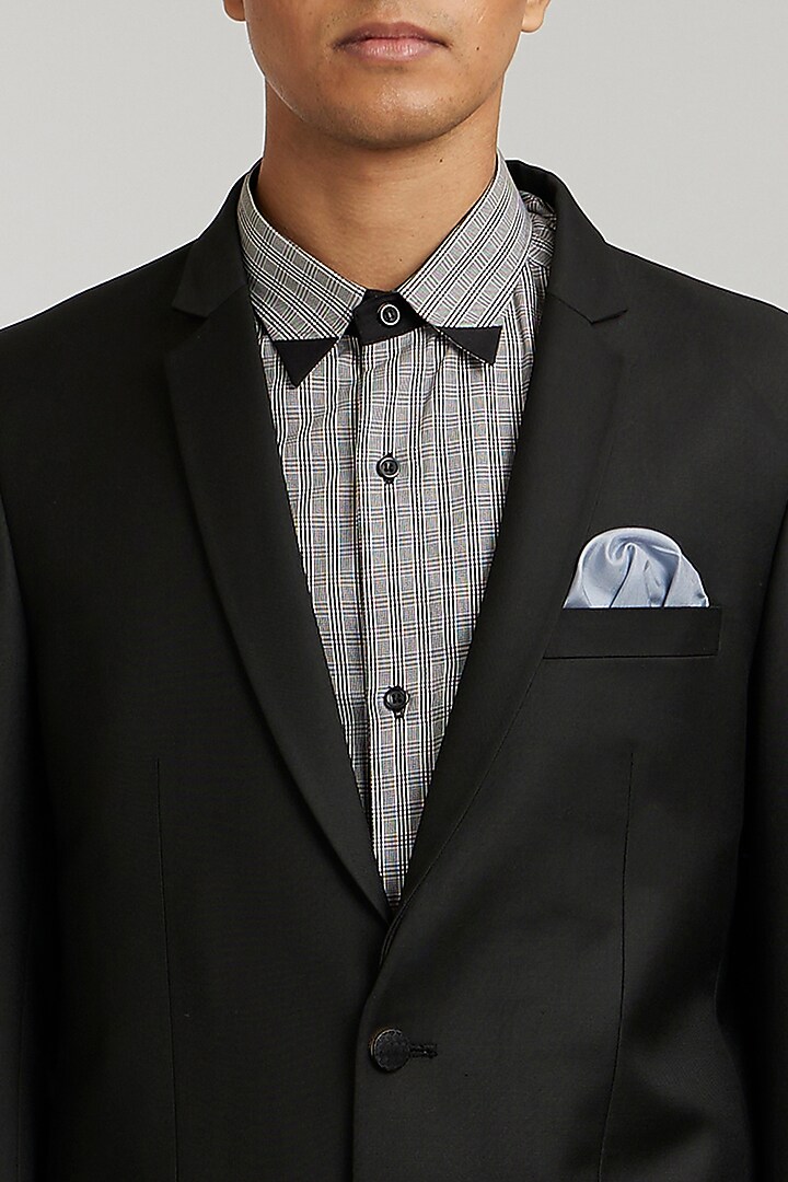Ebony Wool Blazer by Bubber Couture at Pernia's Pop Up Shop