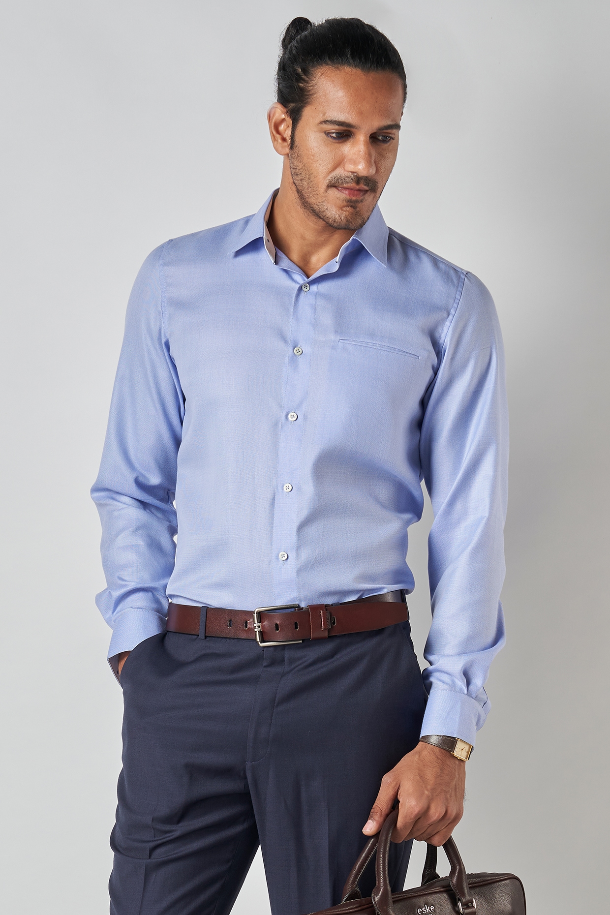 Powder cheap blue shirt