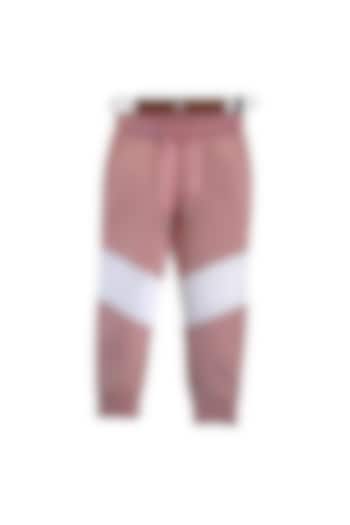 Baby Pink Joggers For Girls by BYB PREMIUM